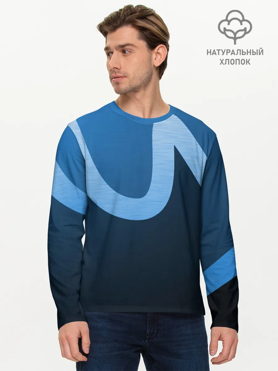 Мужской лонгслив базовый / WAVE