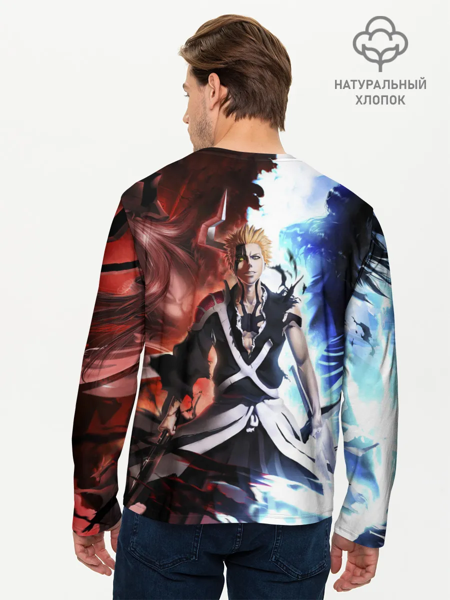 Мужской лонгслив базовый / Bleach Ichigo Kurosaki