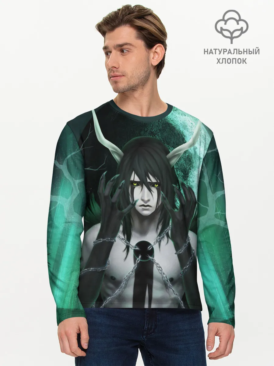 Мужской лонгслив базовый / Ulquiorra Schiffer Bleach