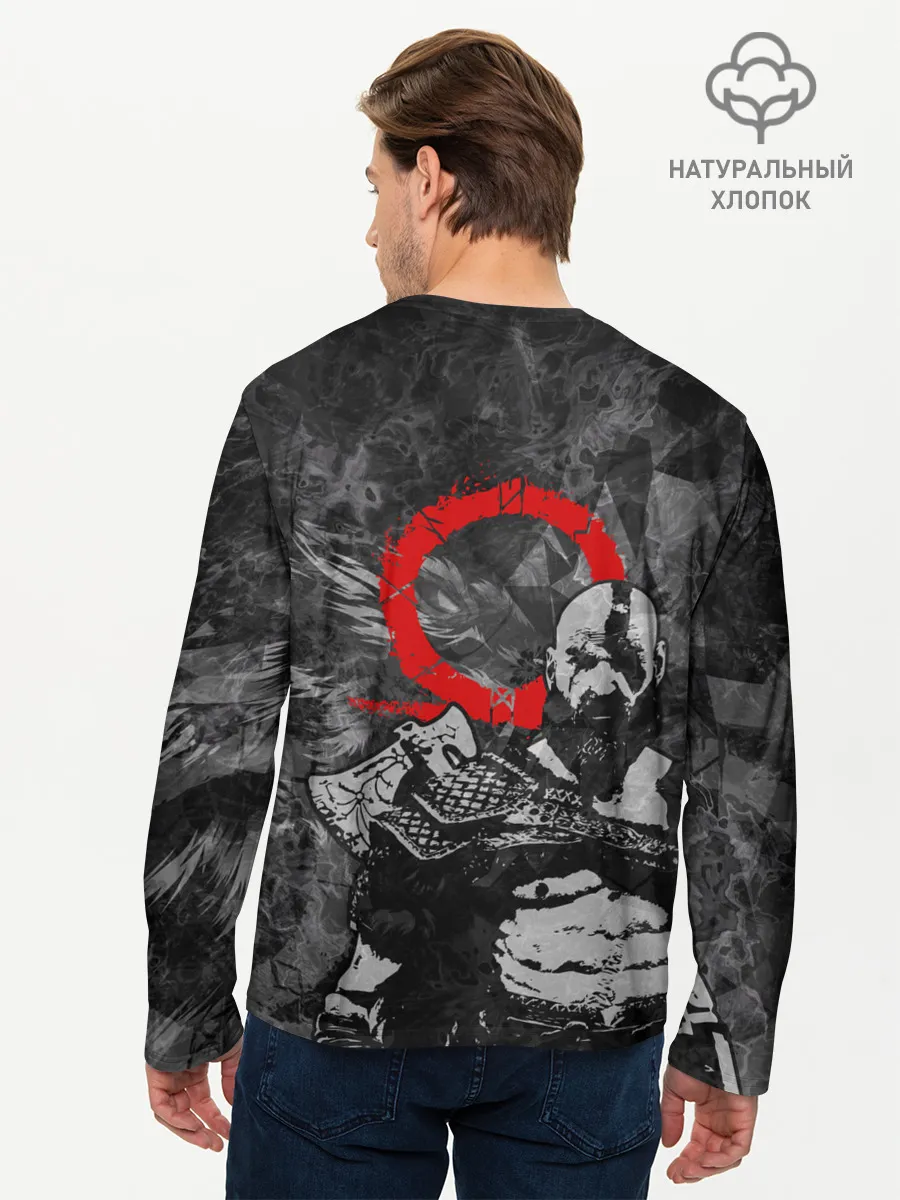 Мужской лонгслив базовый / GOD OF WAR : KRATOS