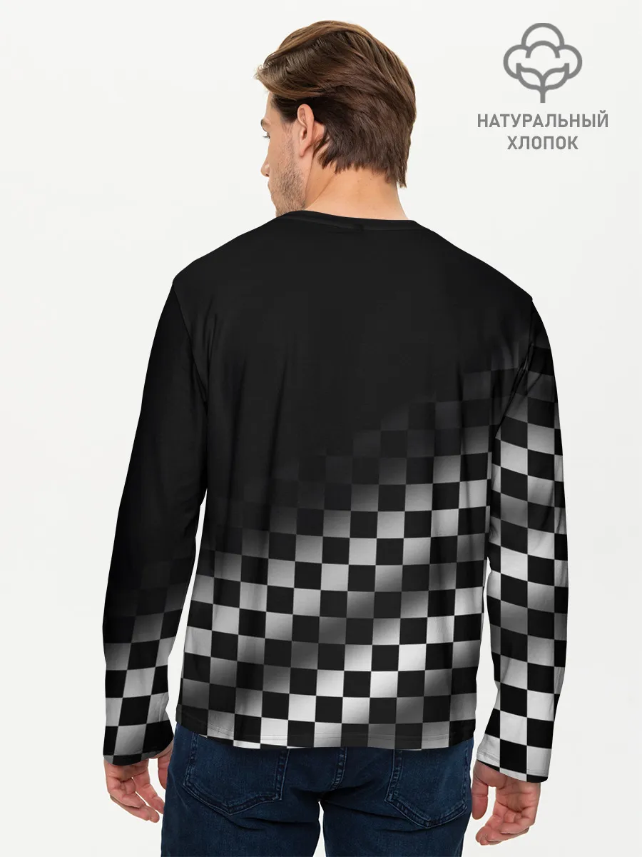 Мужской лонгслив базовый / PORSCHE / ПОРШЕ / ФИНИШ