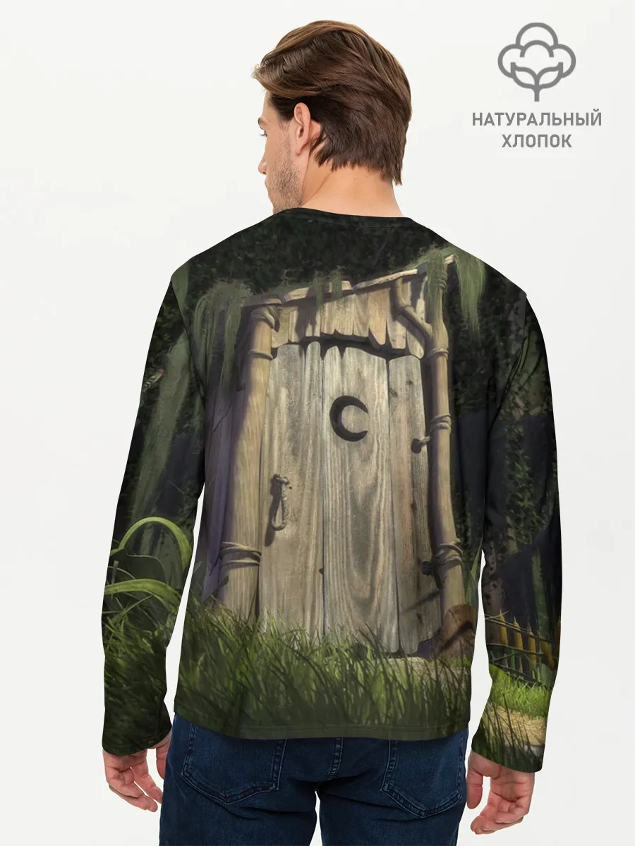 Мужской лонгслив базовый / Somebody Once Told Me