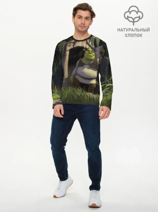 Мужской лонгслив базовый / Somebody Once Told Me