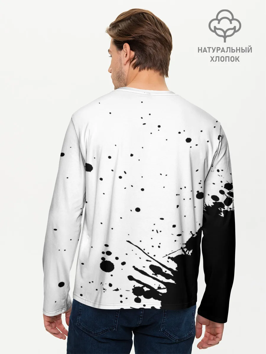 Мужской лонгслив базовый / Генья Шинадзугава Kimetsu no Yaiba