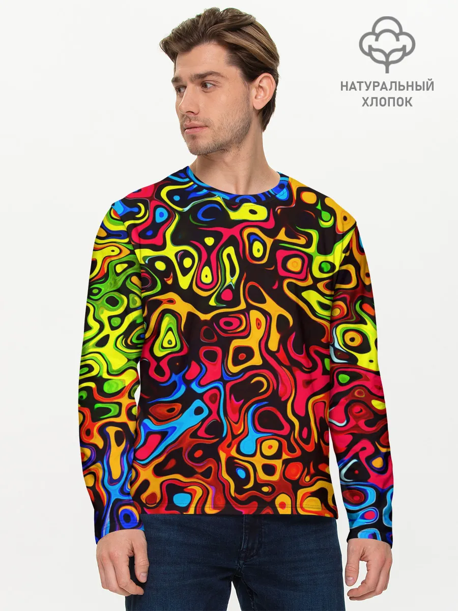 Мужской лонгслив базовый / LIQUID