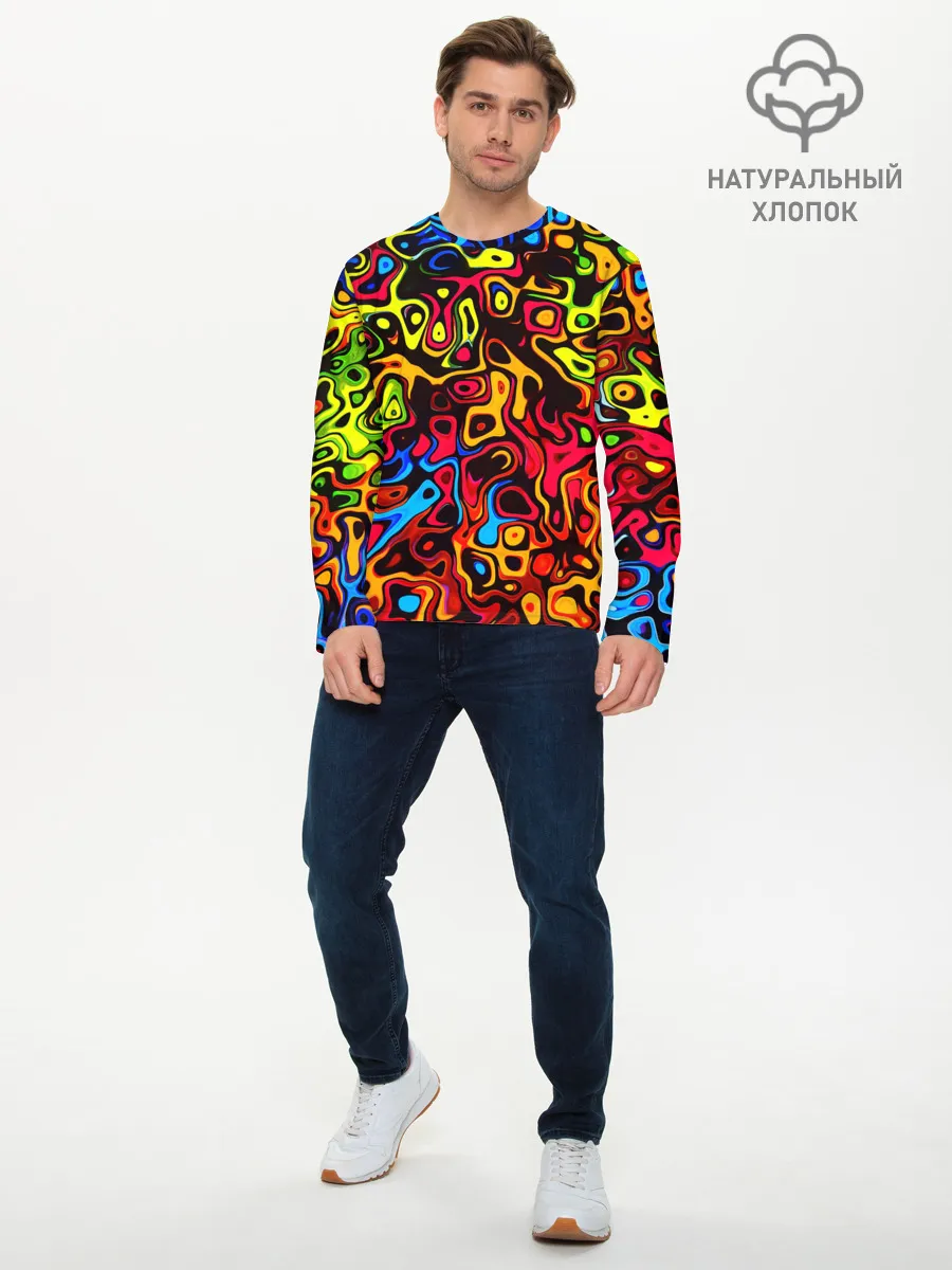 Мужской лонгслив базовый / LIQUID