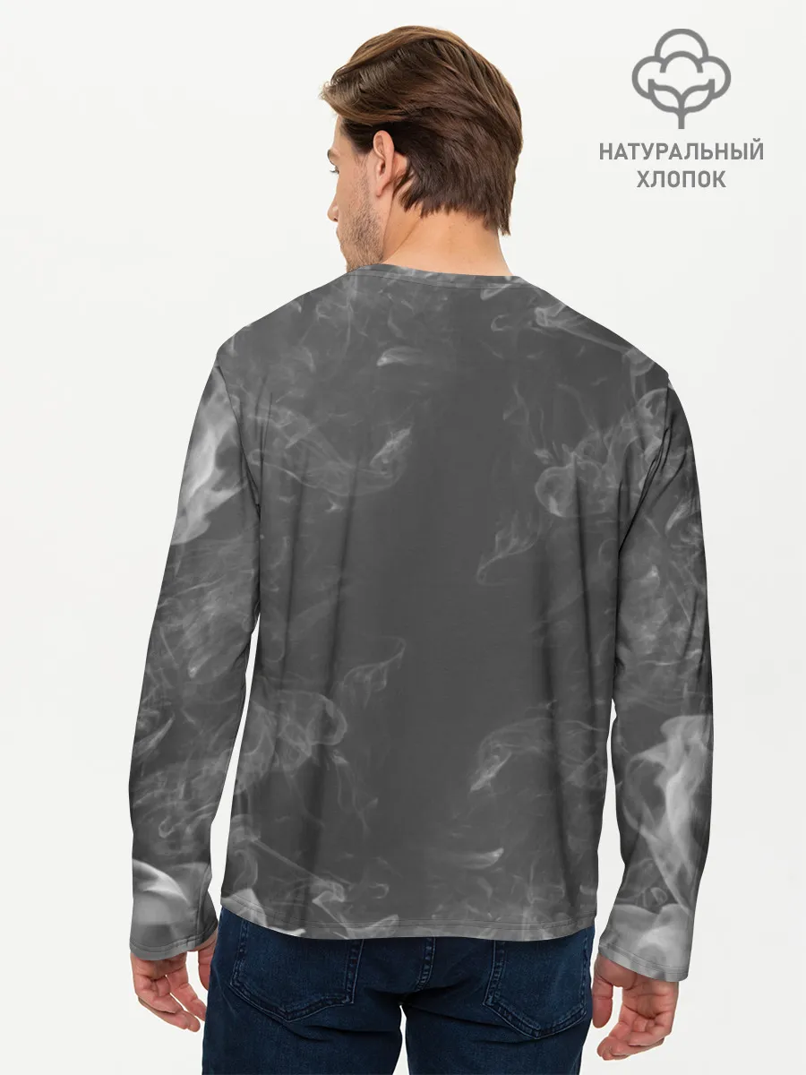 Мужской лонгслив базовый / Кровосток | Решетка