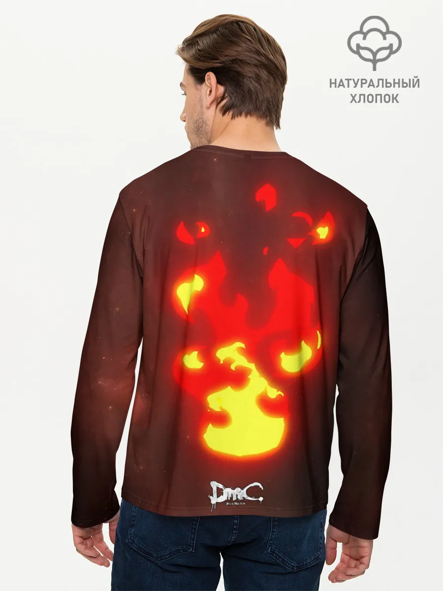 Мужской лонгслив базовый / Молодой Данте