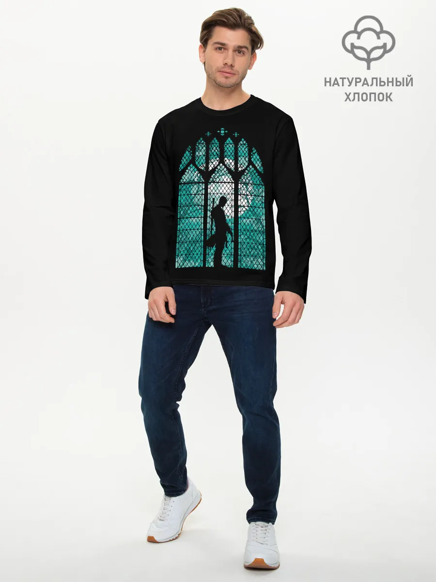 Мужской лонгслив базовый / Shadow of Dante