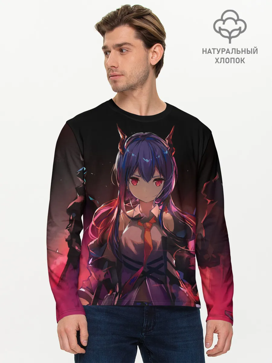 Мужской лонгслив базовый / Wawazi Arknights