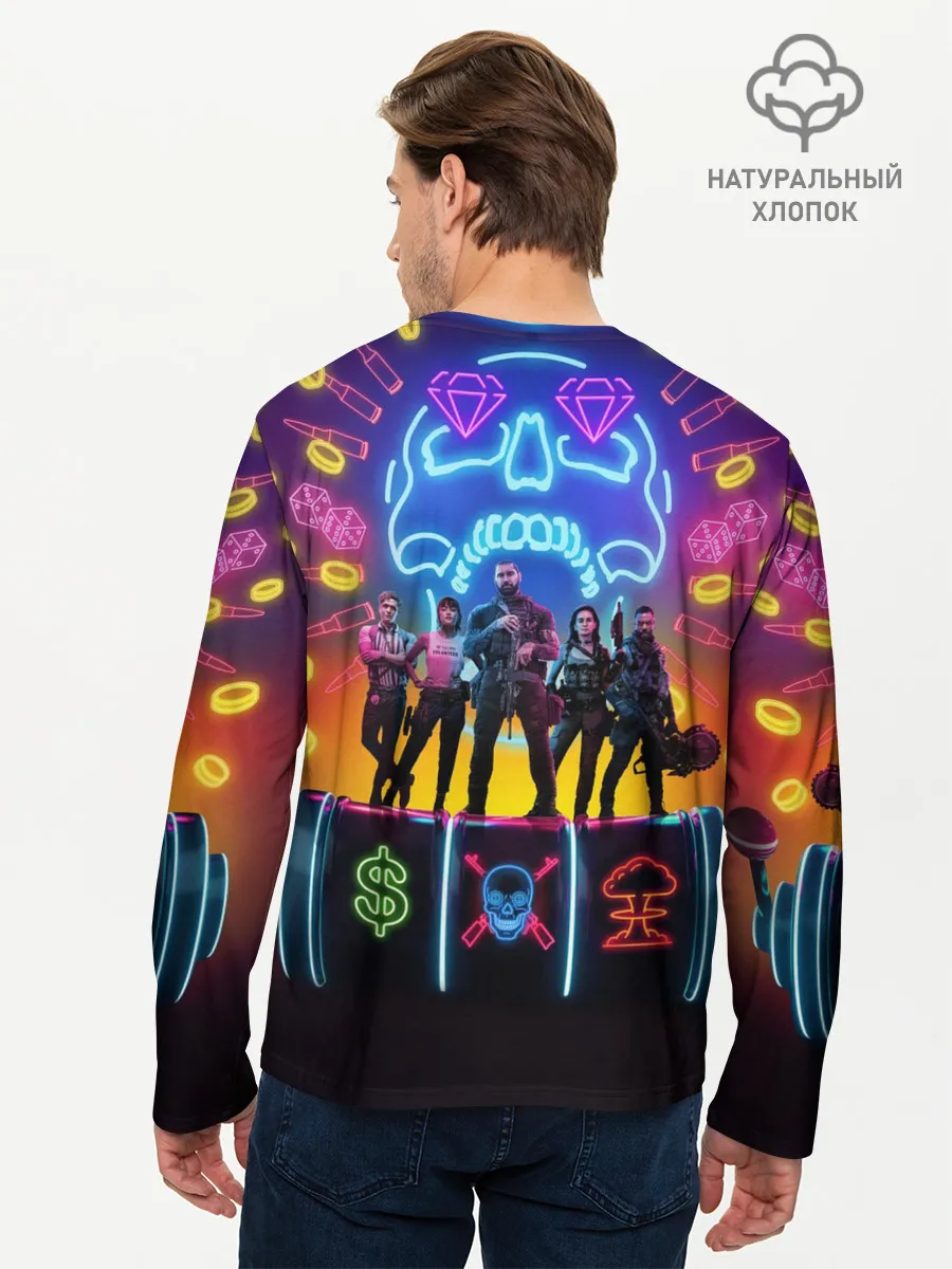 Мужской лонгслив базовый / Армия мертвецов Зака Снайдера