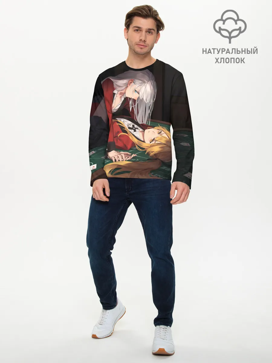 Мужской лонгслив базовый / Yumeko Jabami, Sumera Itsuki