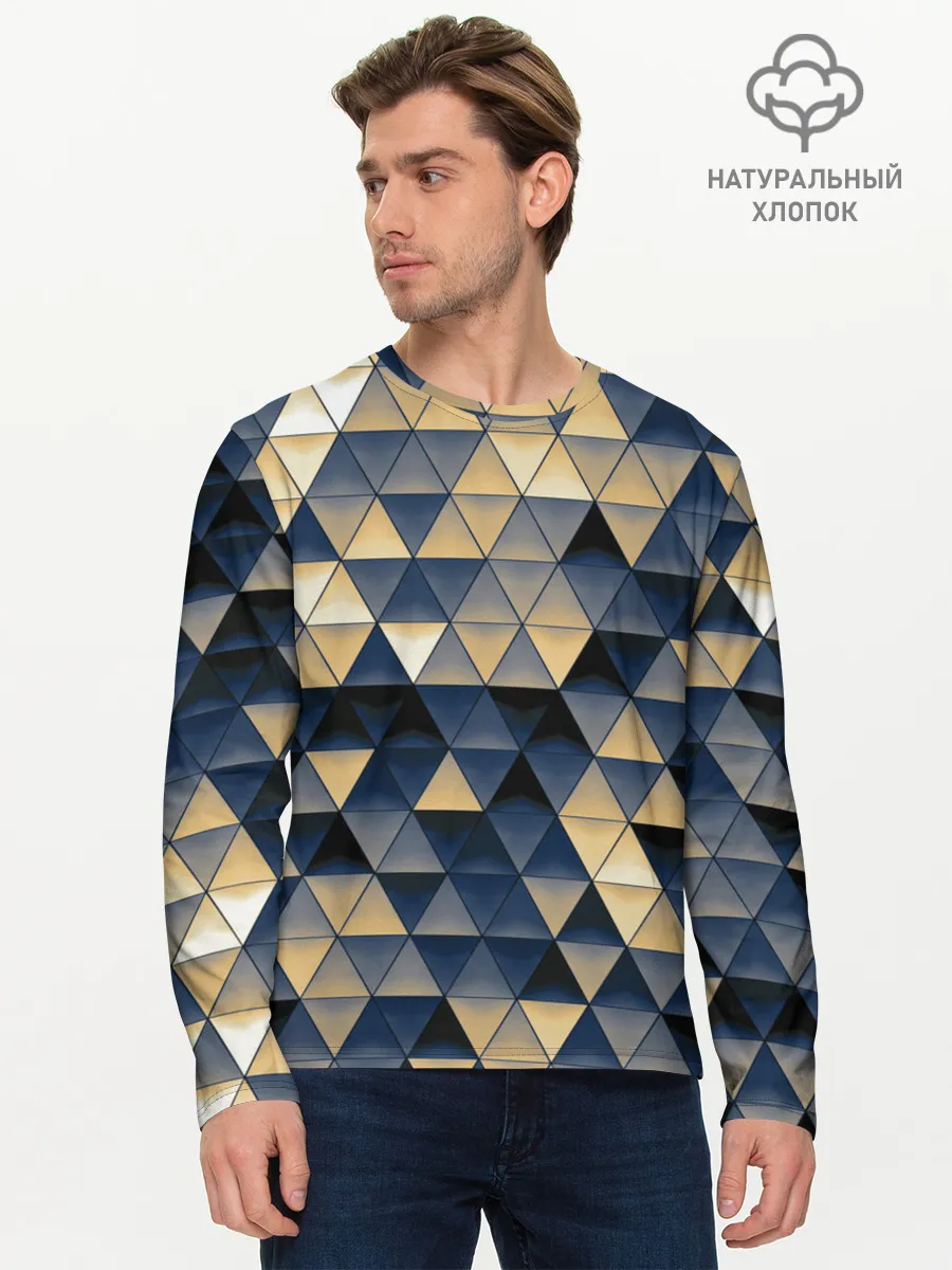 Мужской лонгслив базовый / MOZZY