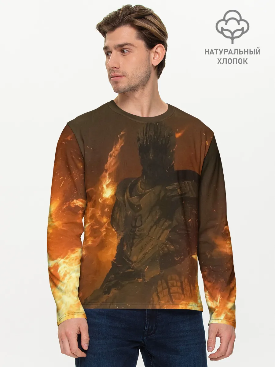 Мужской лонгслив базовый / MORTAL SHELL WARRIOR