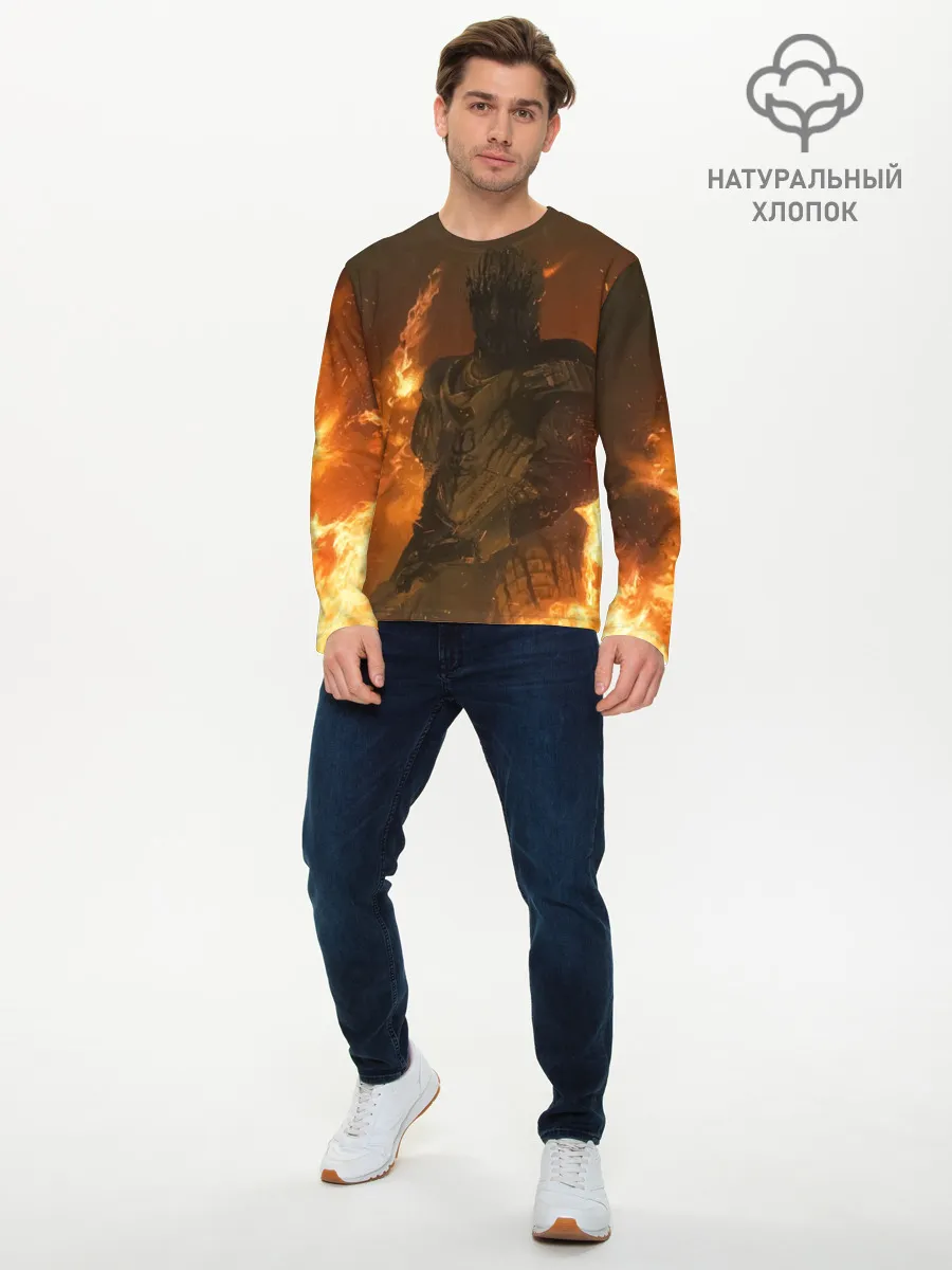 Мужской лонгслив базовый / MORTAL SHELL WARRIOR