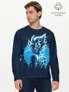 Мужской лонгслив базовый / Dragon Ball Z Art