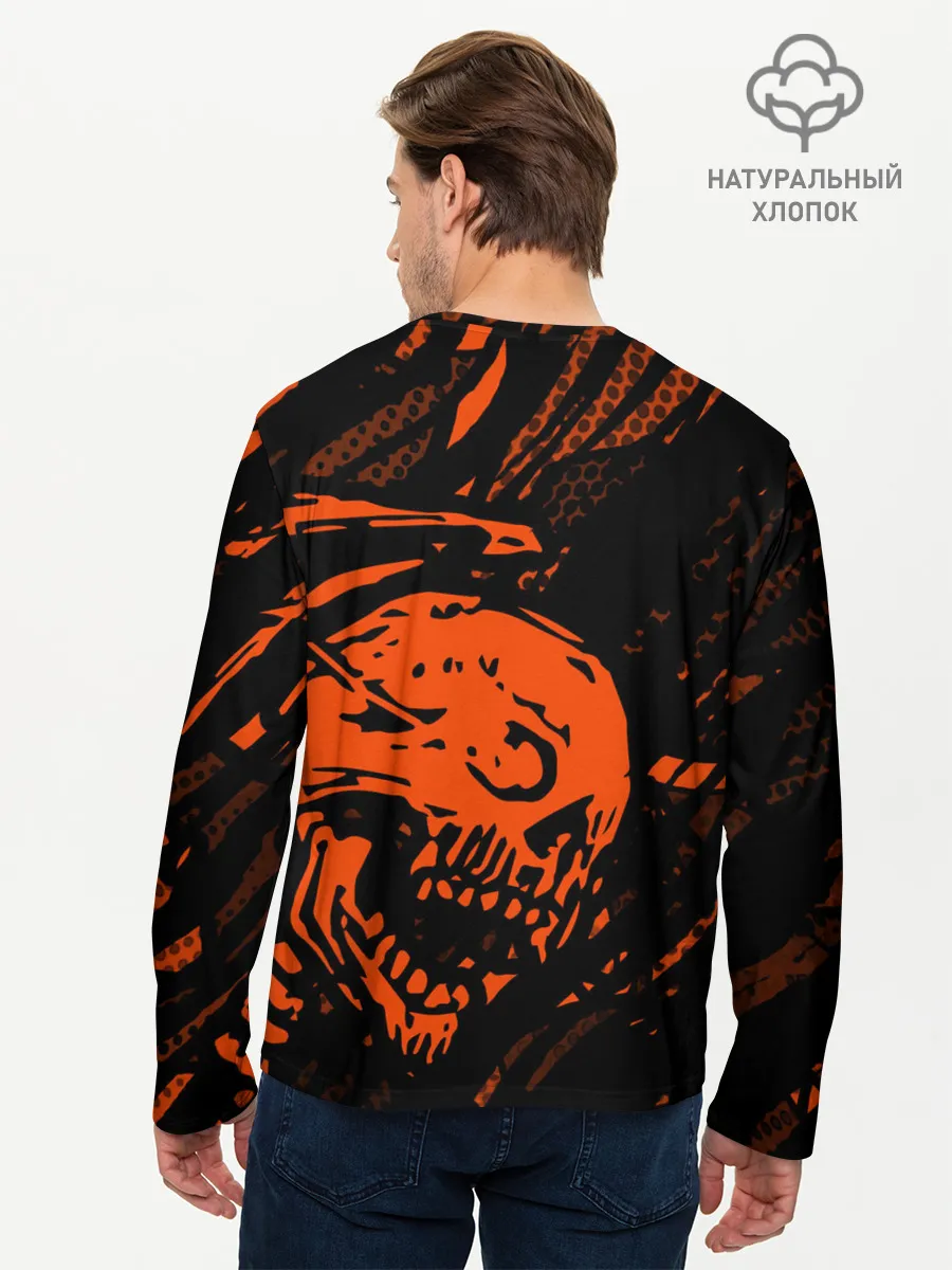 Мужской лонгслив базовый / Without a soul