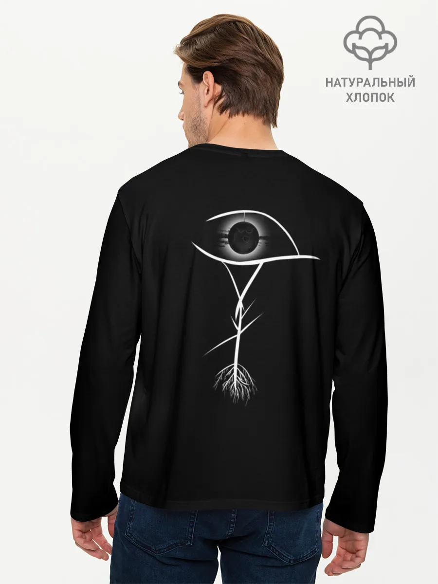 Мужской лонгслив базовый / Yami: cell 3D