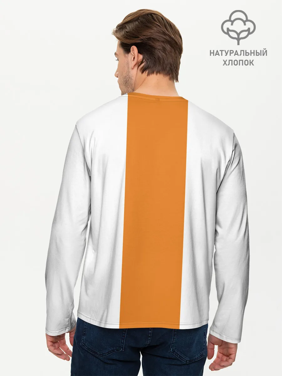 Мужской лонгслив базовый / Кёджуро Ренгоку Kimetsu no Yaiba