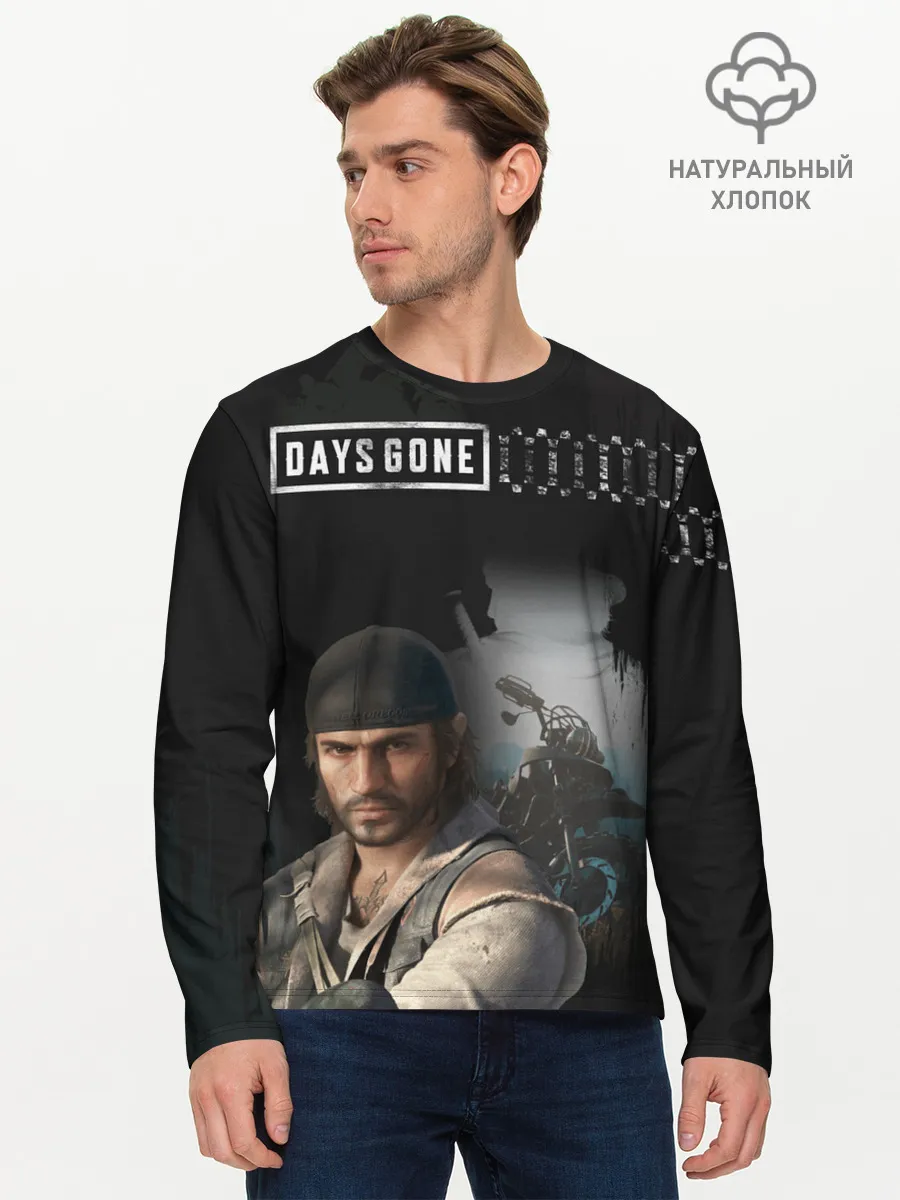 Мужской лонгслив базовый / Days Gone
