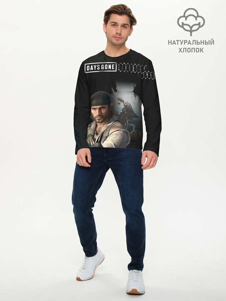 Мужской лонгслив базовый / Days Gone
