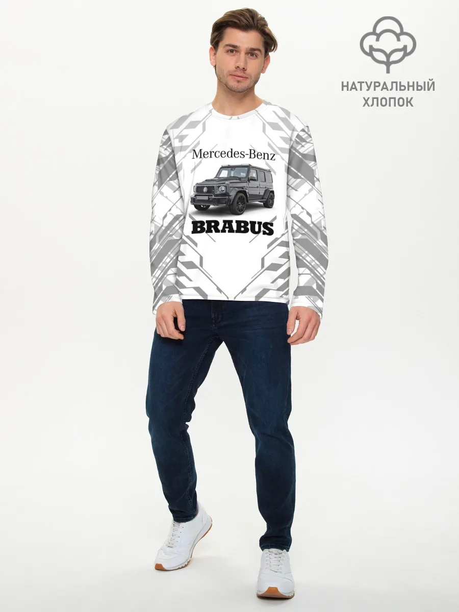 Мужской лонгслив базовый / MERCEDES | BRABUS