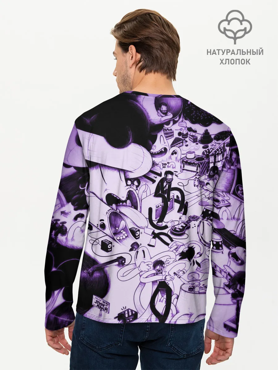 Мужской лонгслив базовый / HARD MULT | Мульт