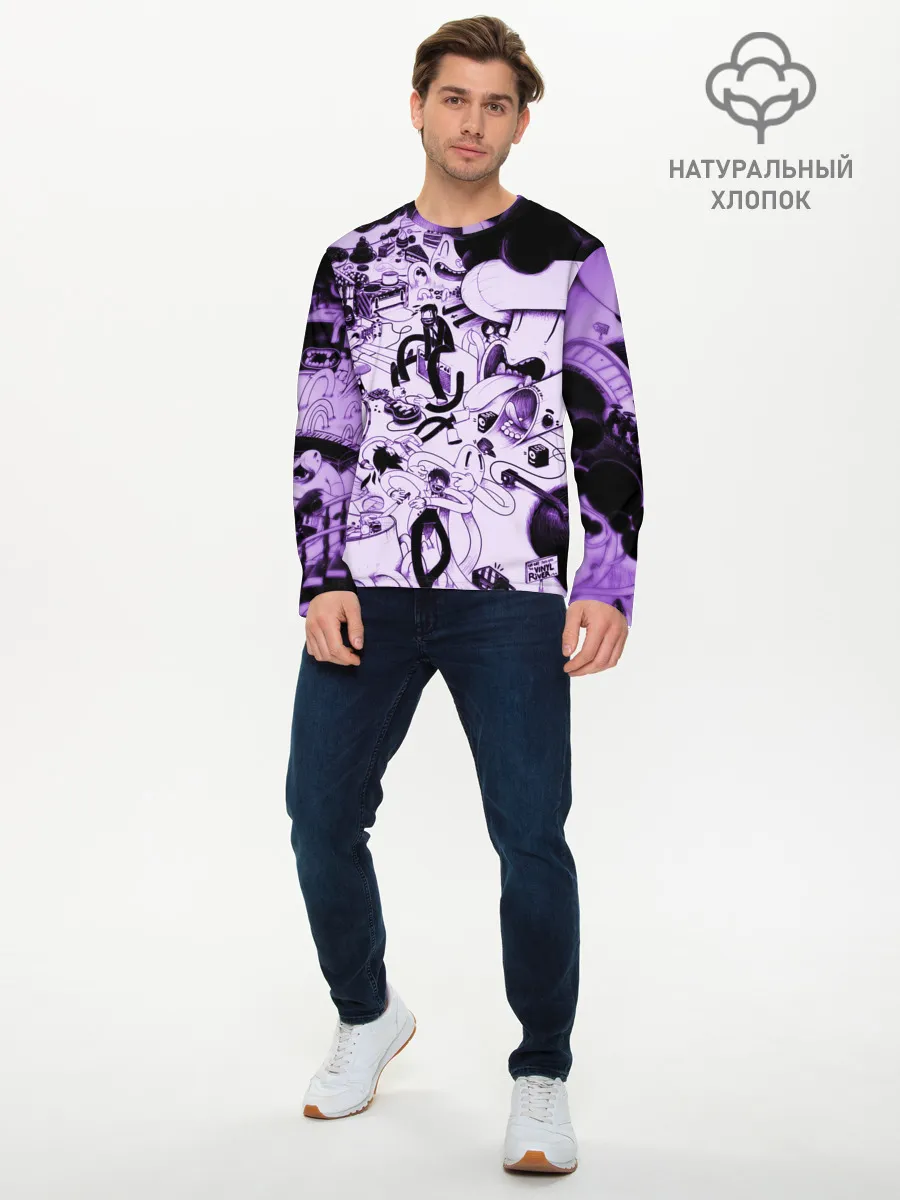 Мужской лонгслив базовый / HARD MULT | Мульт