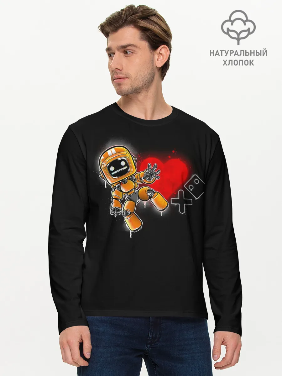 Мужской лонгслив базовый / K-VRC | Love Death and Robots