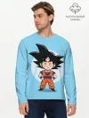 Мужской лонгслив базовый / Sweet Goku