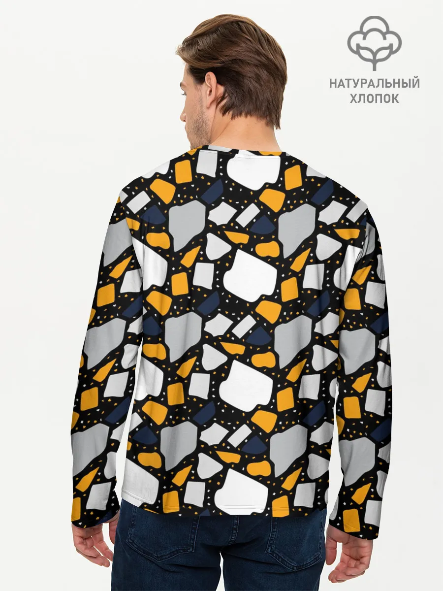 Мужской лонгслив базовый / Венецианское Терраццо | Venice