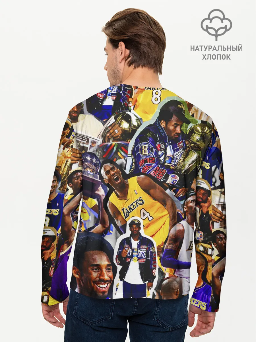 Мужской лонгслив базовый / КОБИ БРАЙАНТ / KOBE BRYANT
