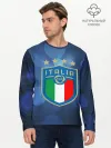 Мужской лонгслив базовый / Сборная Италии