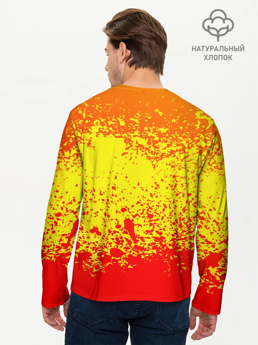 Мужской лонгслив базовый / Сборная Испании