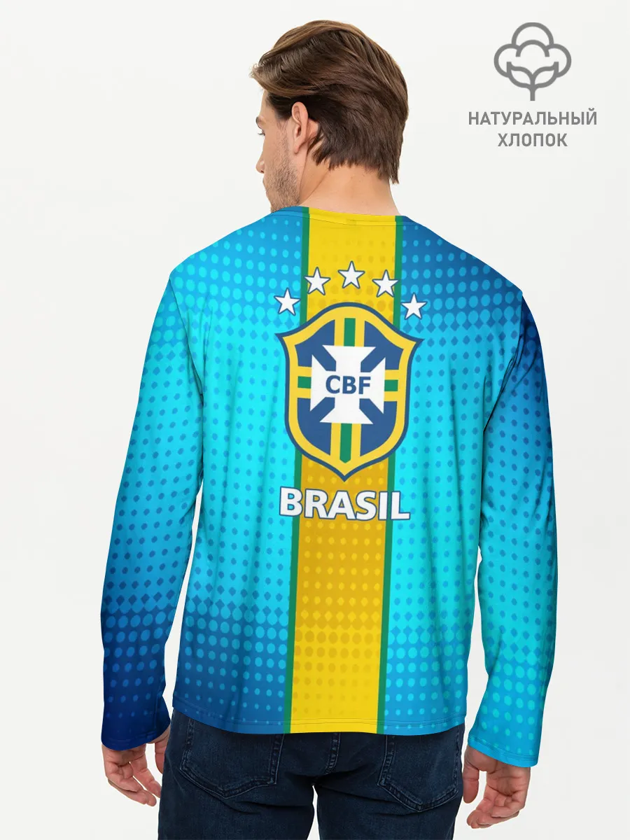 Мужской лонгслив базовый / Р. Карлос | Бразилия