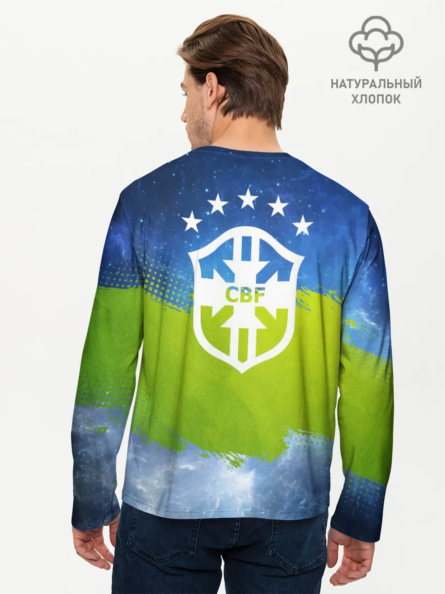 Мужской лонгслив базовый / Роберто Карлос | Бразилия