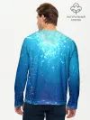 Мужской лонгслив базовый / Дыхание Воды - Гию Томиока