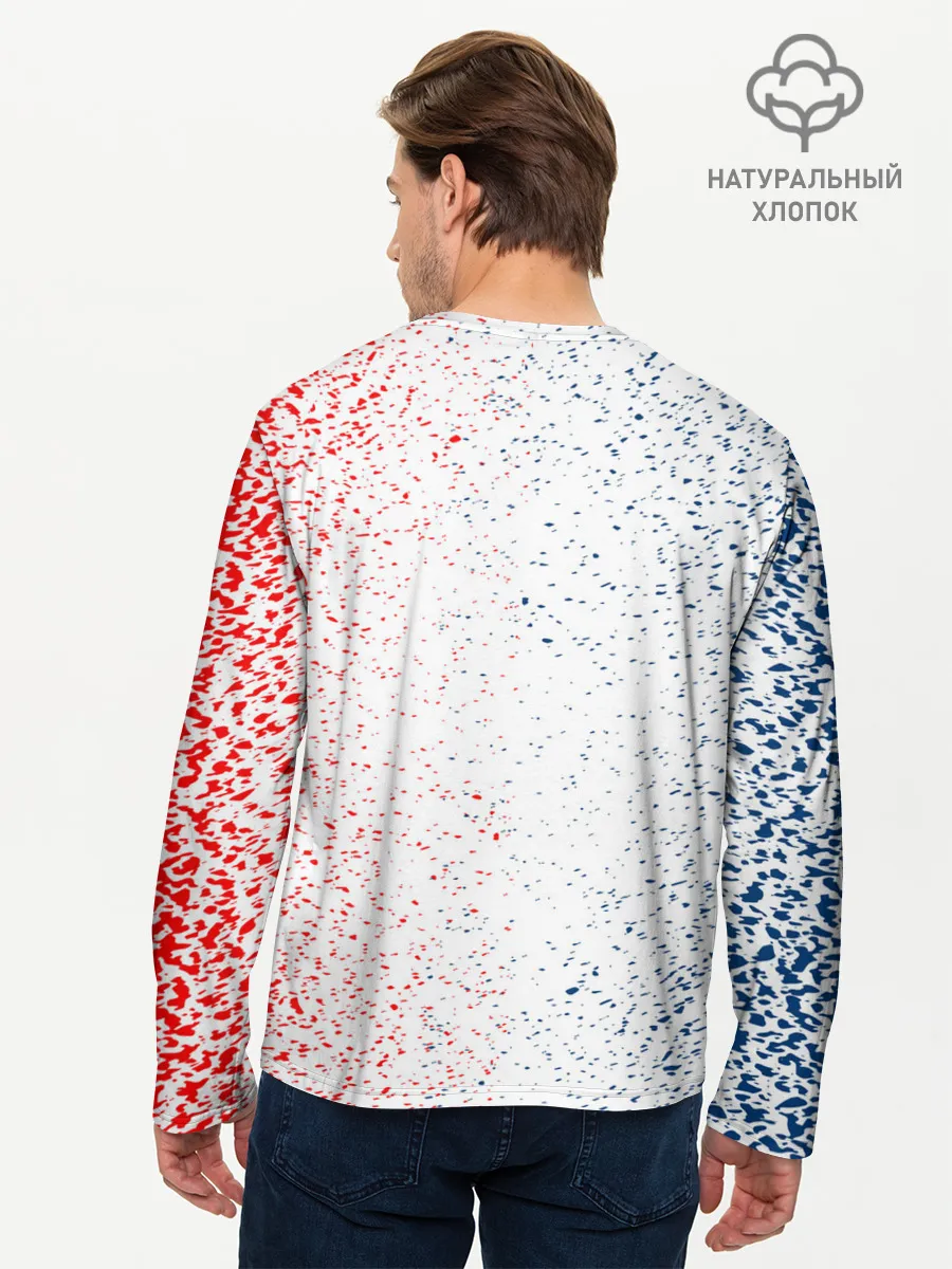 Мужской лонгслив базовый / Сборная Англии