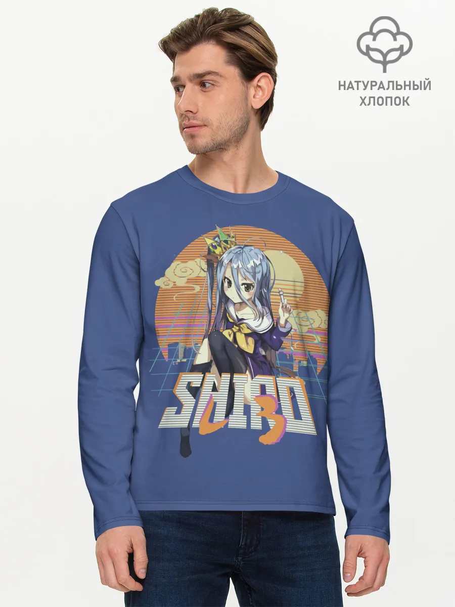 Мужской лонгслив базовый / Shiro princess