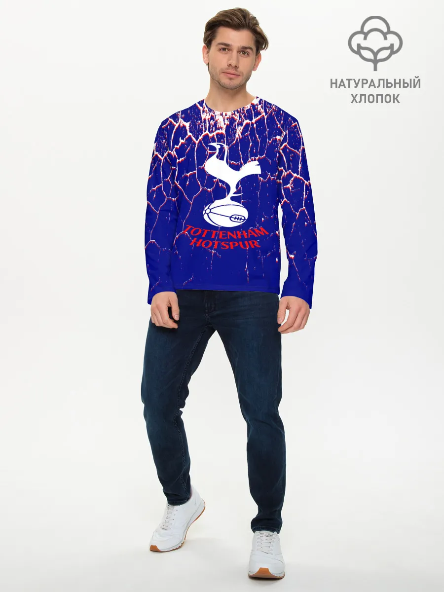 Мужской лонгслив базовый / tottenham.