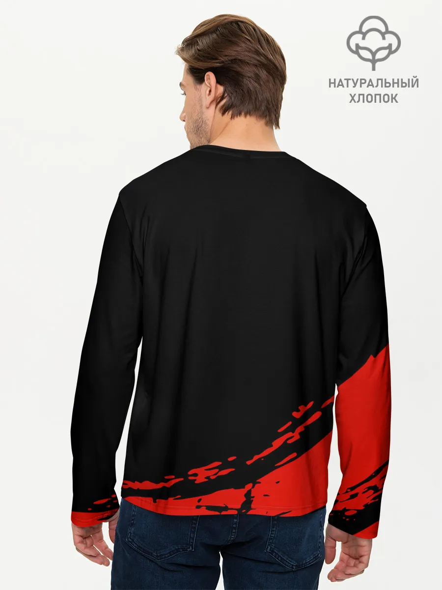 Мужской лонгслив базовый / Незуко Камадо Kimetsu no Yaiba