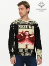 Мужской лонгслив базовый / NEZUKO | Kimetsu no Yaiba