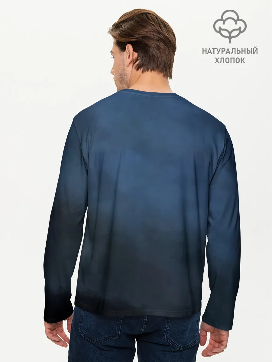 Мужской лонгслив базовый / Незуко Камадо Kimetsu no Yaiba