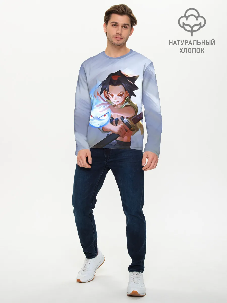 Мужской лонгслив базовый / Asakura Yo