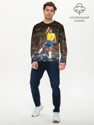 Мужской лонгслив базовый / Роберто Карлос