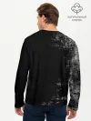 Мужской лонгслив базовый / Чёрный Аста | Чёрный Клевер