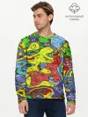 Мужской лонгслив базовый / Multicolored