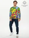 Мужской лонгслив базовый / Multicolored