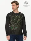 Мужской лонгслив базовый / Медуза Горгона | Эвриала