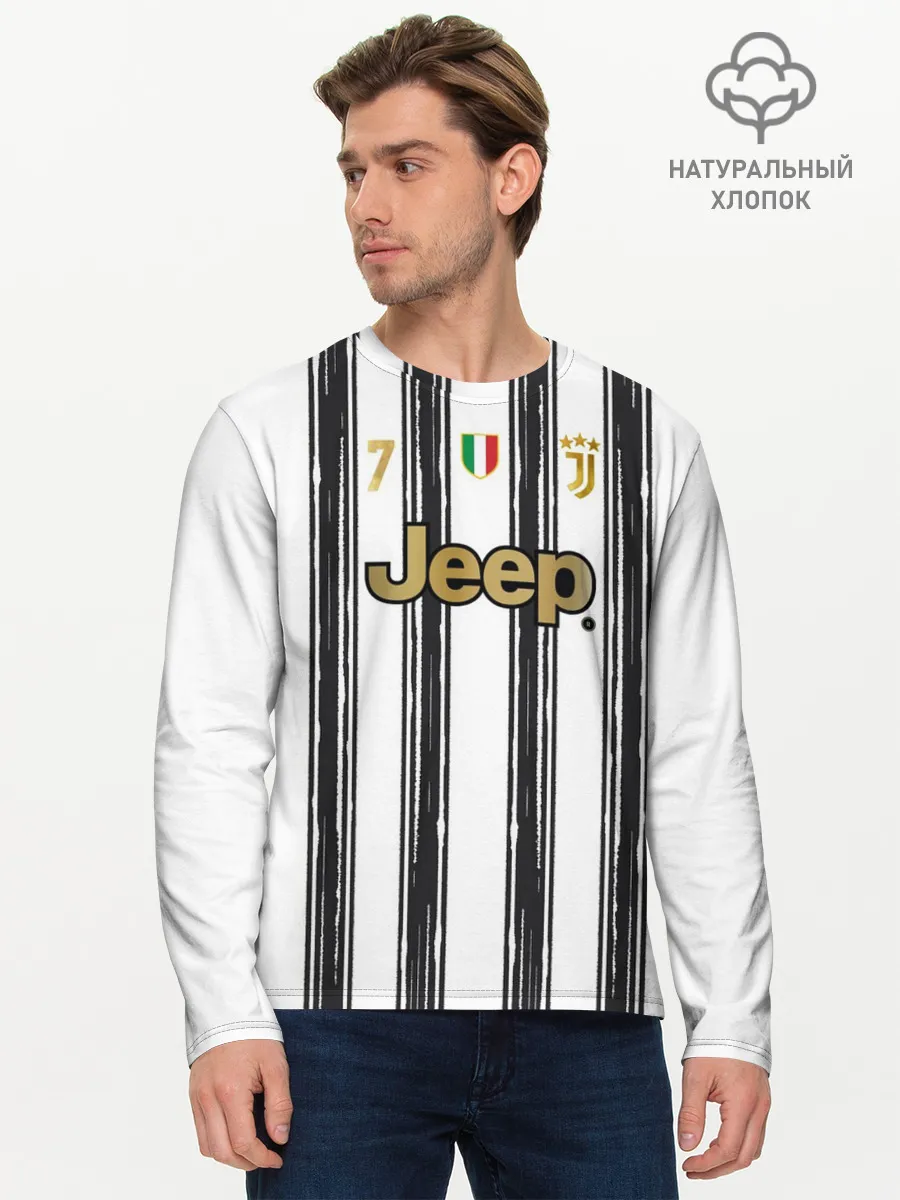 Мужской лонгслив базовый / Футбольная форма Роналдо 20/21